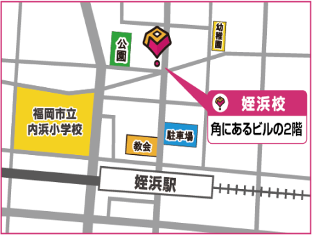 姪浜地図
